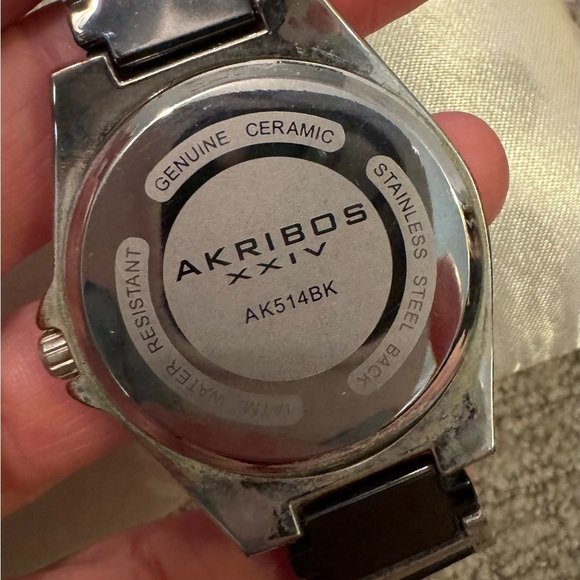 Akribos XXIV women’s embellished watch - Picture 2 of 5